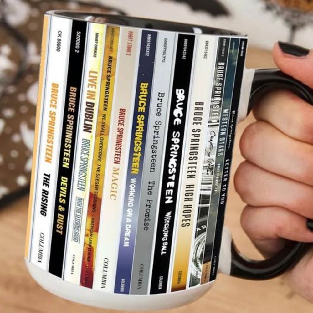 Bruce Springsteen Album Stack Coffee Mug - 11 oz, Brand New Cup?